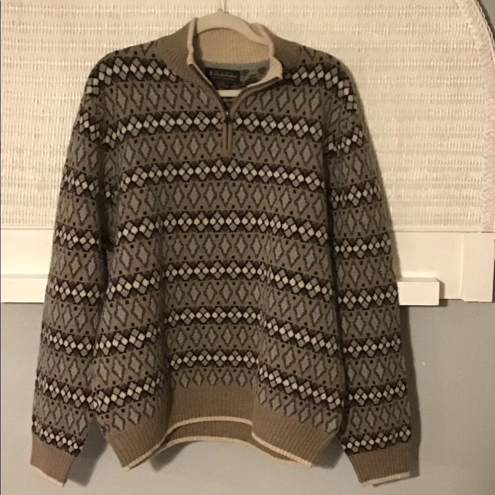 Brooks Brothers Scottish Lambs Wool Sweater